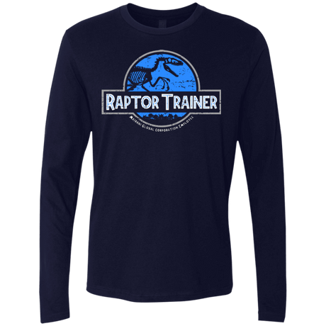 T-Shirts Midnight Navy / Small Raptor Trainer Men's Premium Long Sleeve
