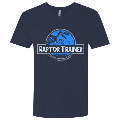 T-Shirts Midnight Navy / X-Small Raptor Trainer Men's Premium V-Neck