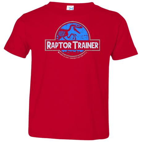 T-Shirts Red / 2T Raptor Trainer Toddler Premium T-Shirt