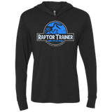 T-Shirts Vintage Black / X-Small Raptor Trainer Triblend Long Sleeve Hoodie Tee