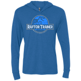 T-Shirts Vintage Royal / X-Small Raptor Trainer Triblend Long Sleeve Hoodie Tee