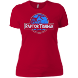 T-Shirts Red / X-Small Raptor Trainer Women's Premium T-Shirt