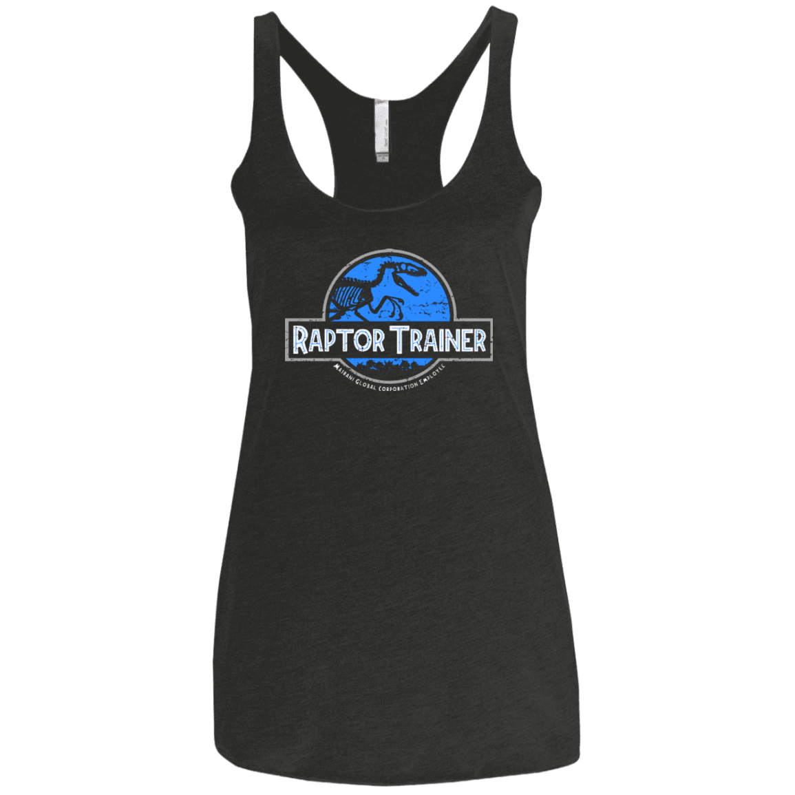 T-Shirts Vintage Black / X-Small Raptor Trainer Women's Triblend Racerback Tank