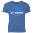 T-Shirts Vintage Royal / YXS Raptor Trainer Youth Triblend T-Shirt