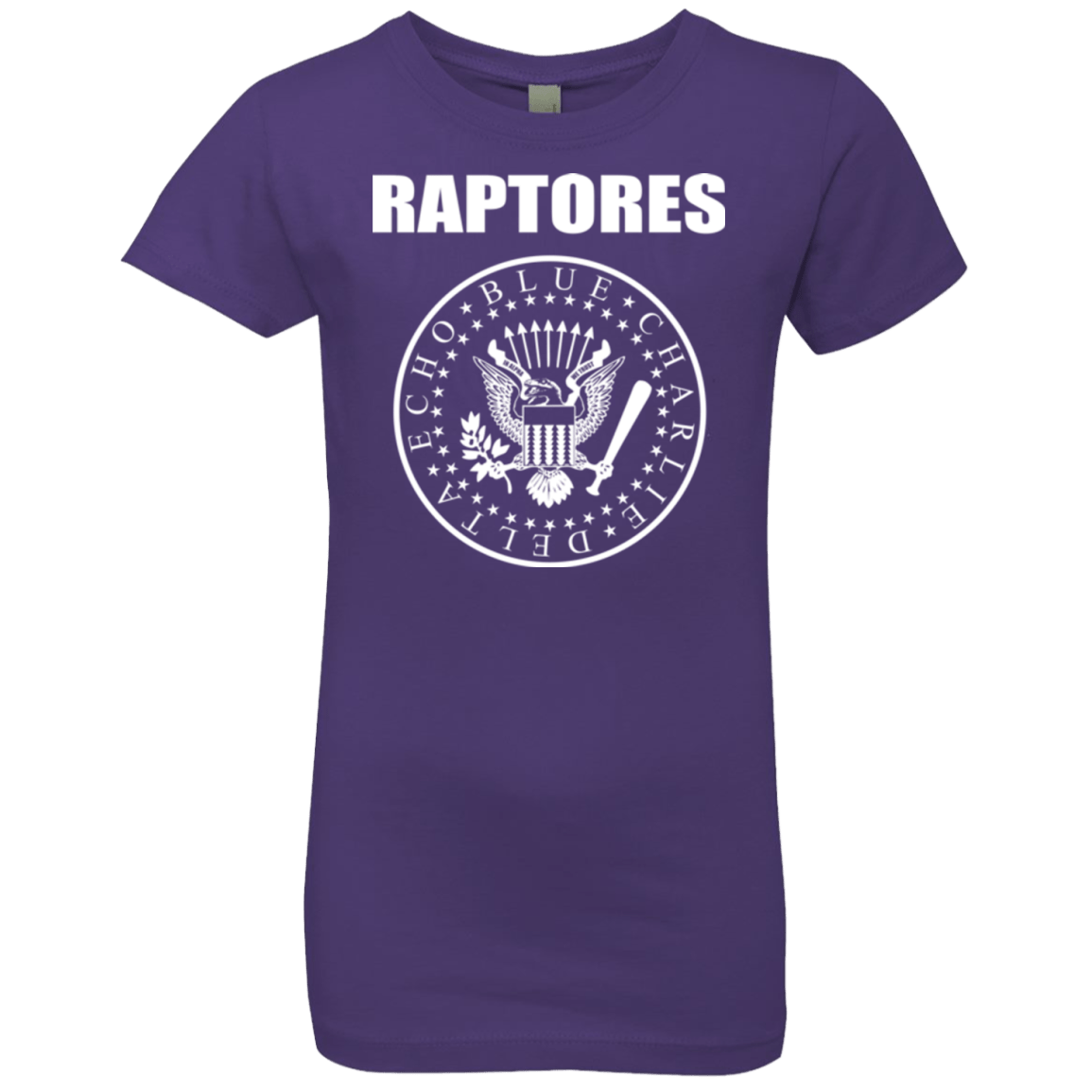 T-Shirts Purple Rush / YXS Raptores Girls Premium T-Shirt