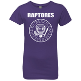 T-Shirts Purple Rush / YXS Raptores Girls Premium T-Shirt