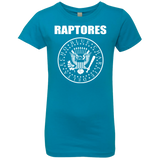 T-Shirts Turquoise / YXS Raptores Girls Premium T-Shirt