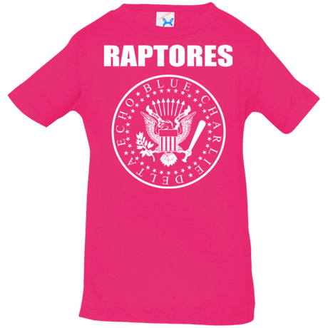 T-Shirts Hot Pink / 6 Months Raptores Infant Premium T-Shirt