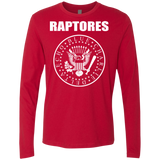 T-Shirts Red / Small Raptores Men's Premium Long Sleeve
