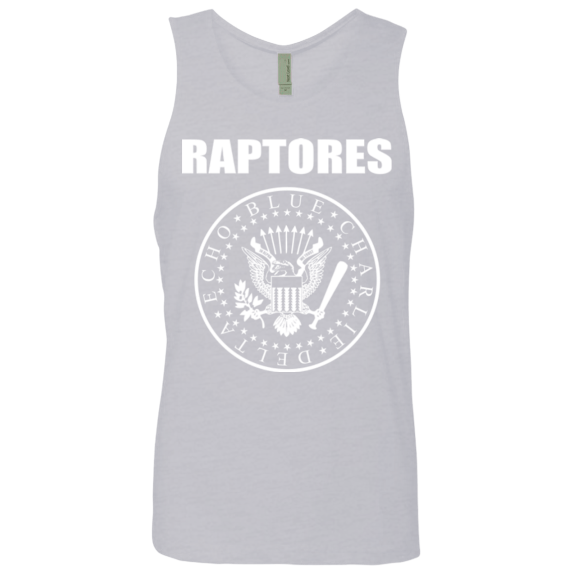 T-Shirts Heather Grey / Small Raptores Men's Premium Tank Top