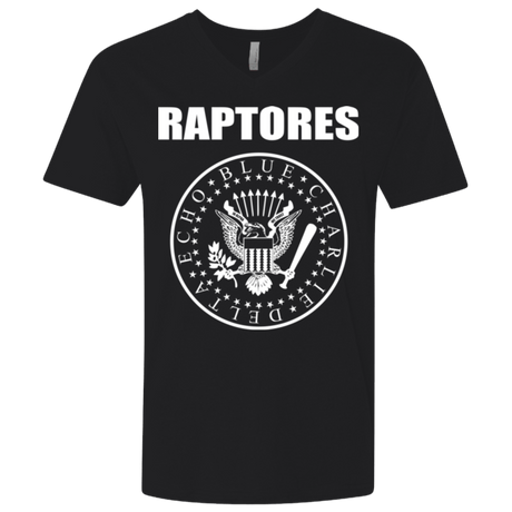 T-Shirts Black / X-Small Raptores Men's Premium V-Neck