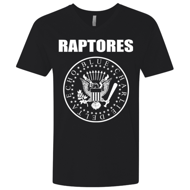 T-Shirts Black / X-Small Raptores Men's Premium V-Neck