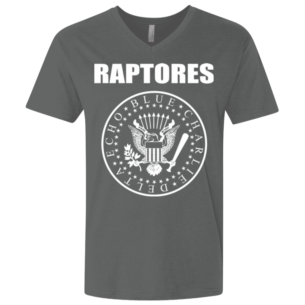 T-Shirts Heavy Metal / X-Small Raptores Men's Premium V-Neck