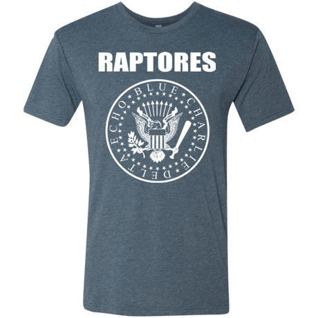 T-Shirts Indigo / Small Raptores Men's Triblend T-Shirt