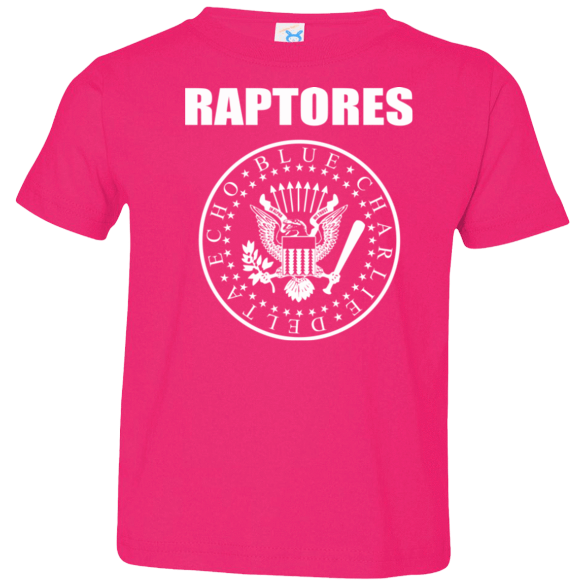 T-Shirts Hot Pink / 2T Raptores Toddler Premium T-Shirt