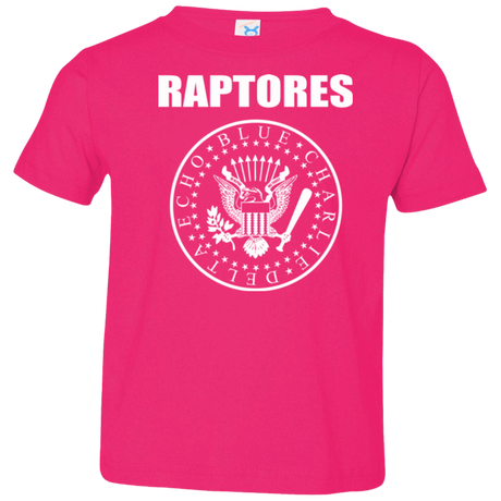 T-Shirts Hot Pink / 2T Raptores Toddler Premium T-Shirt