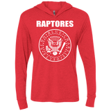 T-Shirts Vintage Red / X-Small Raptores Triblend Long Sleeve Hoodie Tee