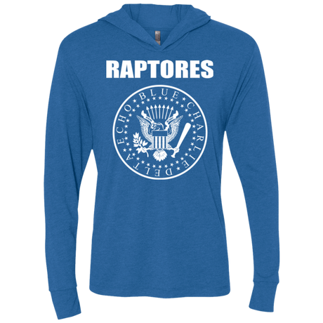 T-Shirts Vintage Royal / X-Small Raptores Triblend Long Sleeve Hoodie Tee
