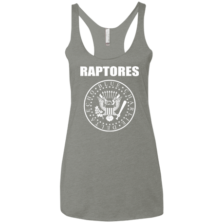 T-Shirts Venetian Grey / X-Small Raptores Women's Triblend Racerback Tank