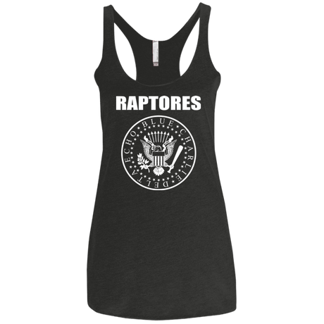 T-Shirts Vintage Black / X-Small Raptores Women's Triblend Racerback Tank