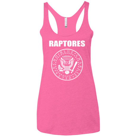 T-Shirts Vintage Pink / X-Small Raptores Women's Triblend Racerback Tank