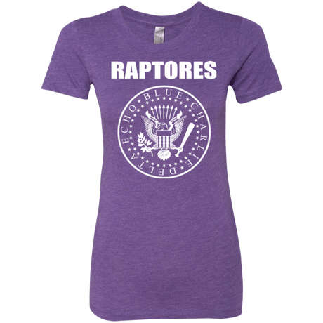 T-Shirts Purple Rush / Small Raptores Women's Triblend T-Shirt