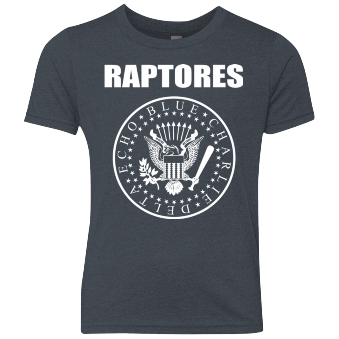 T-Shirts Vintage Navy / YXS Raptores Youth Triblend T-Shirt