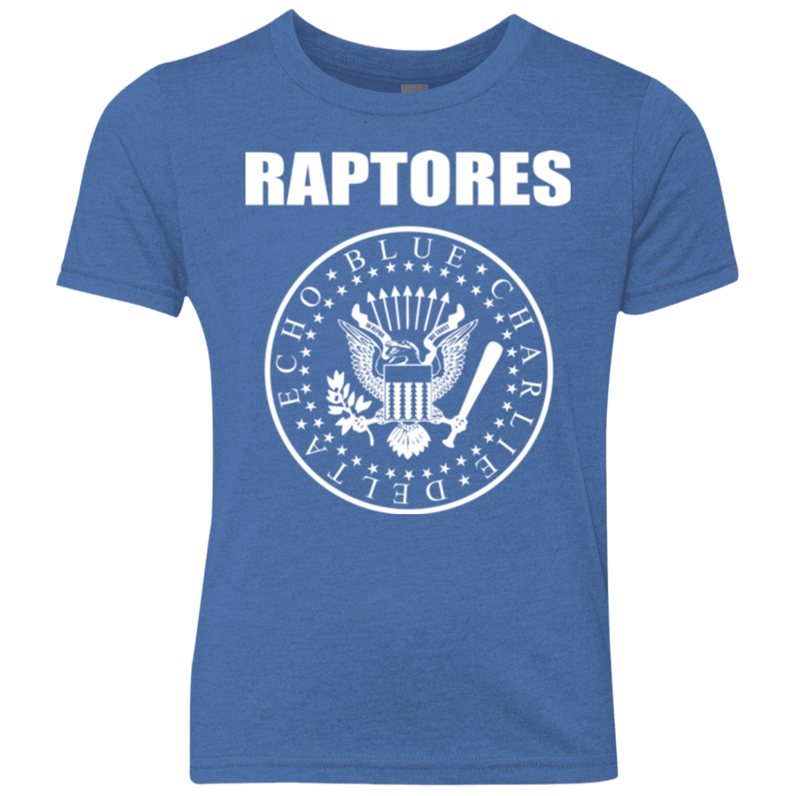 T-Shirts Vintage Royal / YXS Raptores Youth Triblend T-Shirt