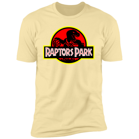 T-Shirts Banana Cream / S Raptors Park Men's Premium T-Shirt