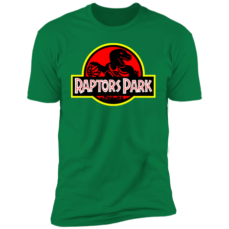 T-Shirts Kelly Green / S Raptors Park Men's Premium T-Shirt