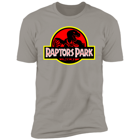 T-Shirts Light Grey / S Raptors Park Men's Premium T-Shirt