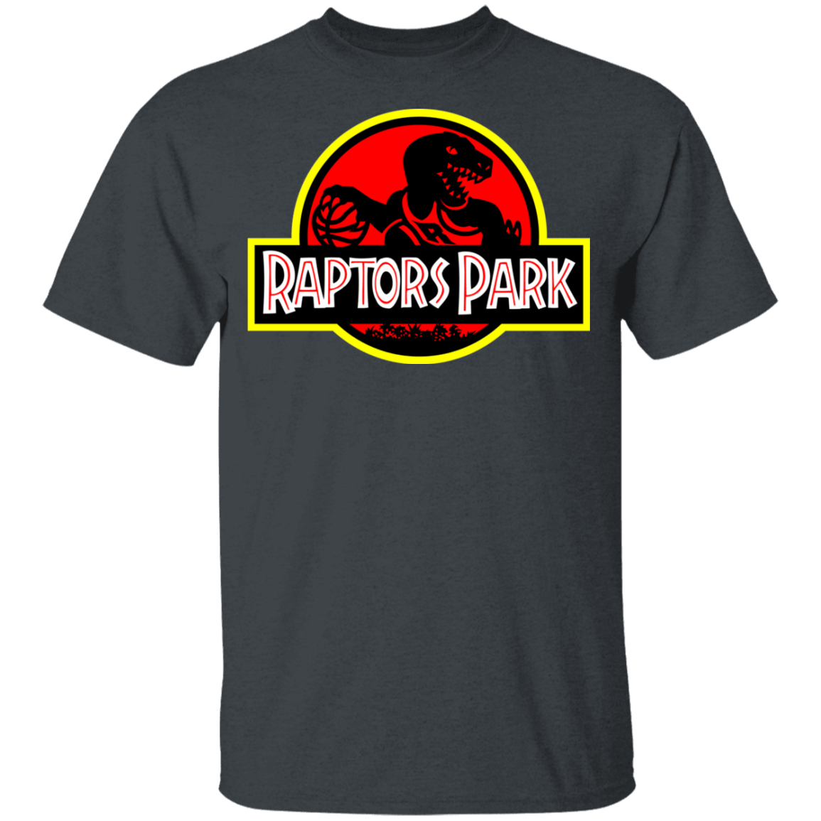 T-Shirts Dark Heather / YXS Raptors Park Youth T-Shirt