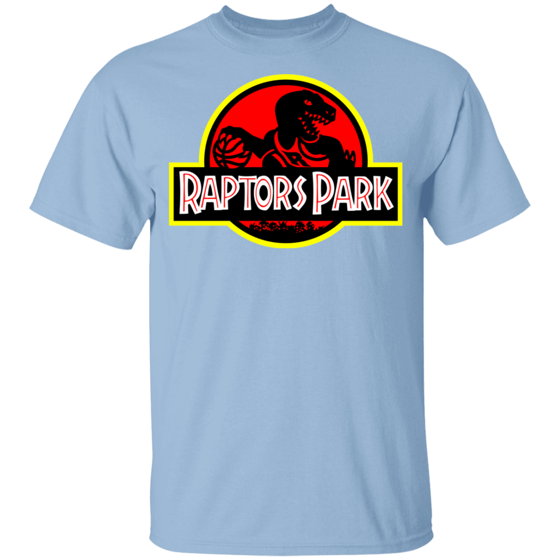 T-Shirts Light Blue / YXS Raptors Park Youth T-Shirt