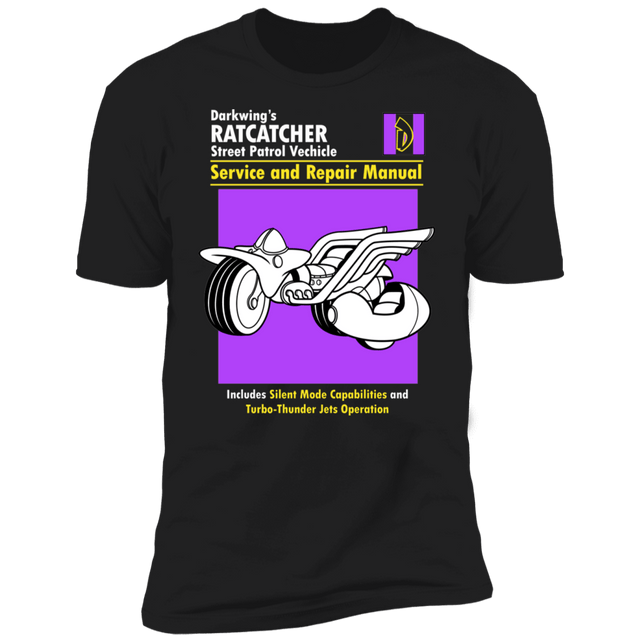 T-Shirts Black / X-Small Ratcatcher Manual Men's Premium T-Shirt
