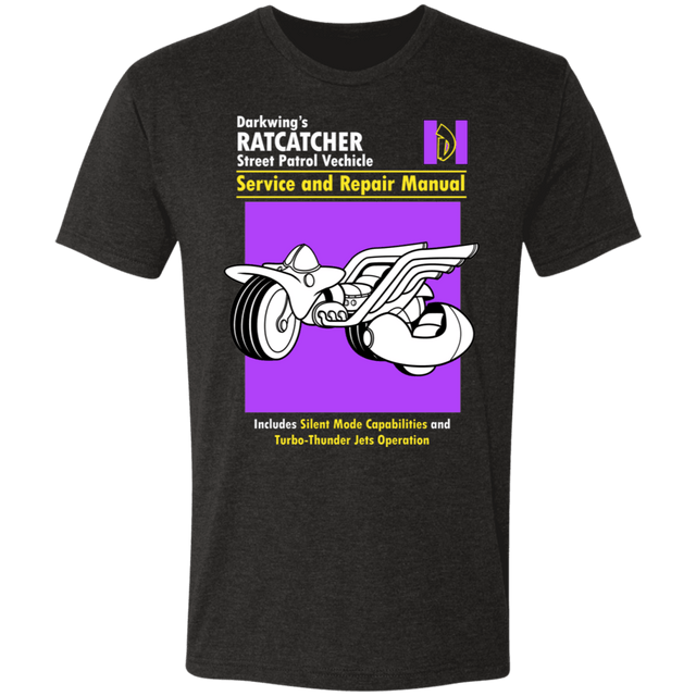 T-Shirts Vintage Black / S Ratcatcher Manual Men's Triblend T-Shirt