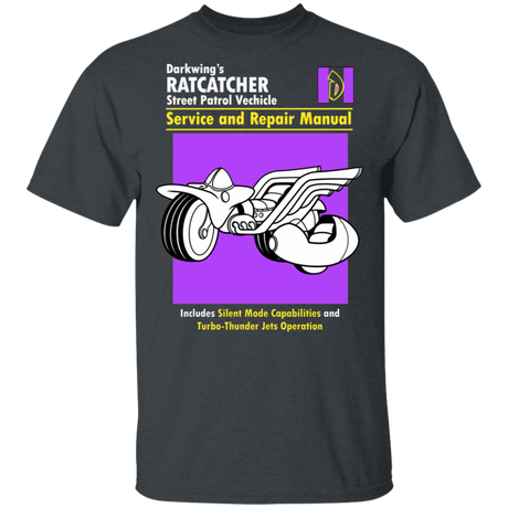 T-Shirts Dark Heather / S Ratcatcher Manual T-Shirt