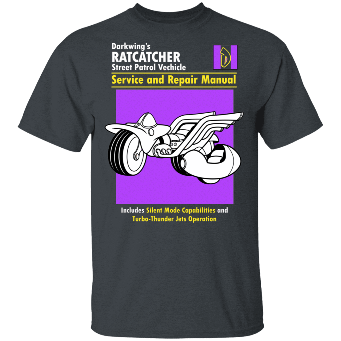 T-Shirts Dark Heather / S Ratcatcher Manual T-Shirt