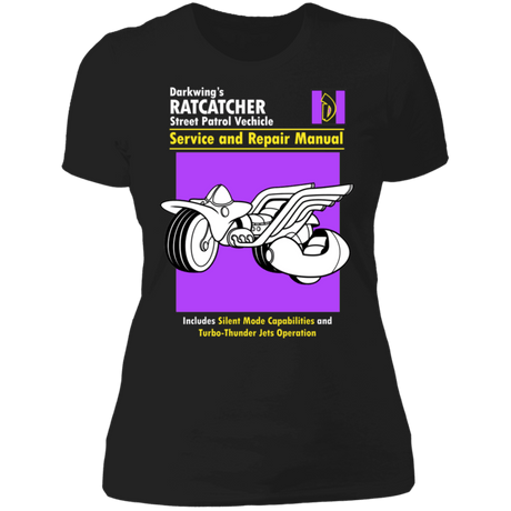 T-Shirts Black / X-Small Ratcatcher Manual Women's Premium T-Shirt