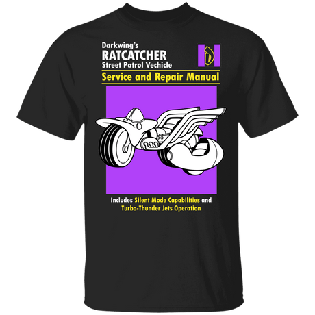 T-Shirts Black / YXS Ratcatcher Manual Youth T-Shirt