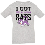 T-Shirts Heather / 6 Months Rats on rats on rats Infant Premium T-Shirt