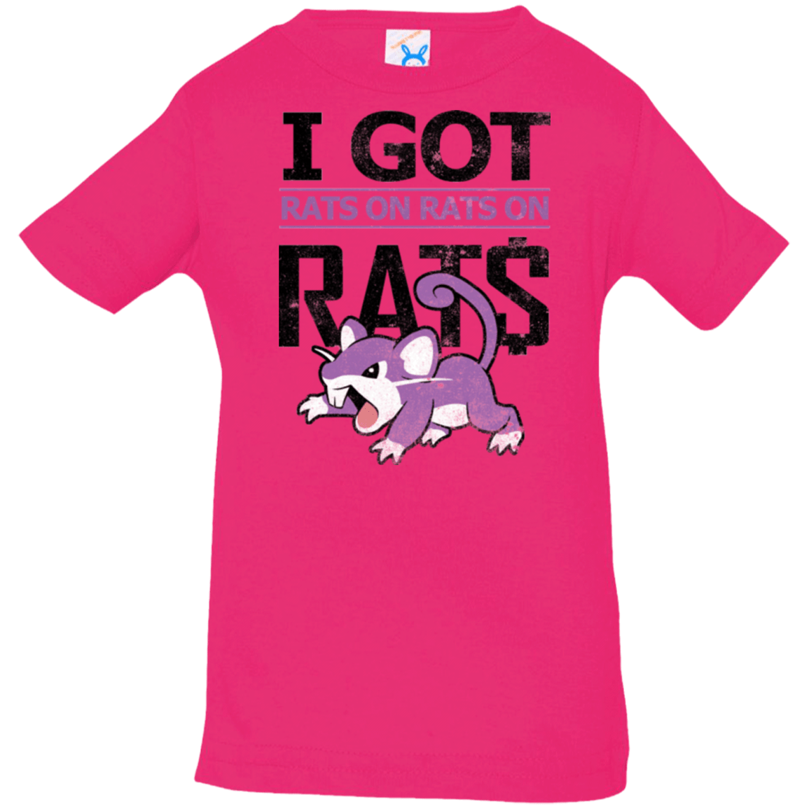 T-Shirts Hot Pink / 6 Months Rats on rats on rats Infant Premium T-Shirt