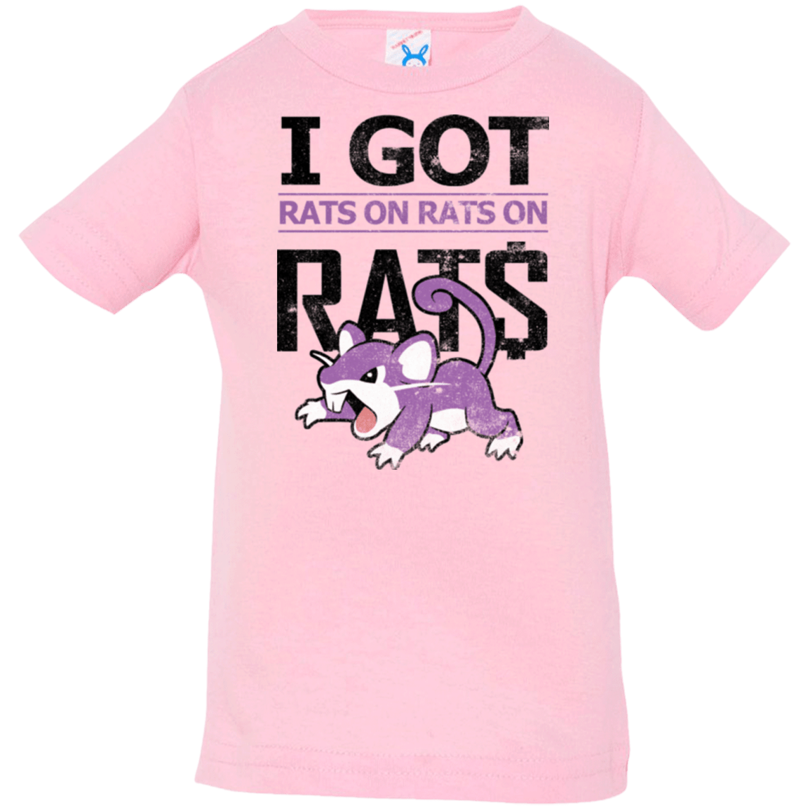 T-Shirts Pink / 6 Months Rats on rats on rats Infant Premium T-Shirt