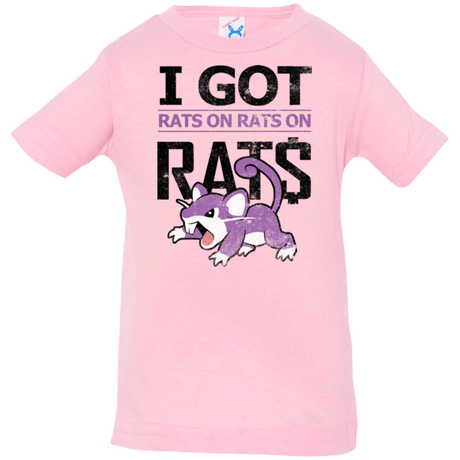 T-Shirts Pink / 6 Months Rats on rats on rats Infant Premium T-Shirt