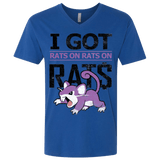 T-Shirts Royal / X-Small Rats on rats on rats Men's Premium V-Neck