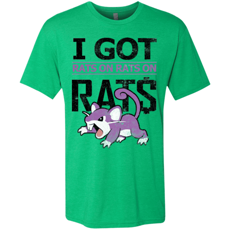 T-Shirts Envy / Small Rats on rats on rats Men's Triblend T-Shirt