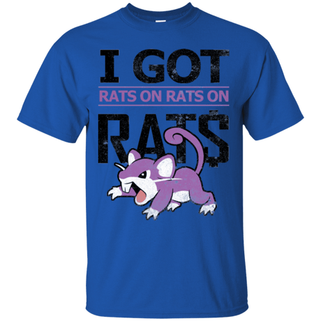 T-Shirts Royal / Small Rats on rats on rats T-Shirt
