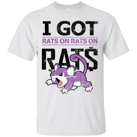 T-Shirts White / Small Rats on rats on rats T-Shirt