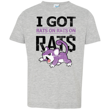 T-Shirts Heather / 2T Rats on rats on rats Toddler Premium T-Shirt