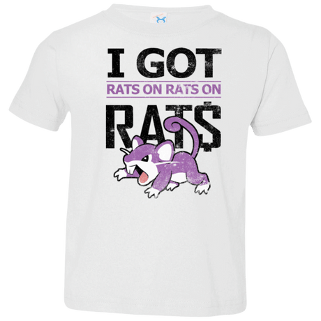 T-Shirts White / 2T Rats on rats on rats Toddler Premium T-Shirt