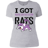 T-Shirts Heather Grey / X-Small Rats on rats on rats Women's Premium T-Shirt